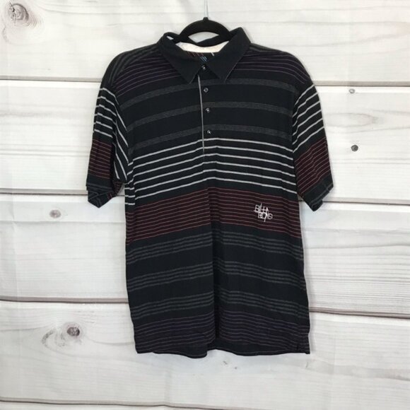 Billabong Men’s Striped Polo Shirt - Picture 1 of 3